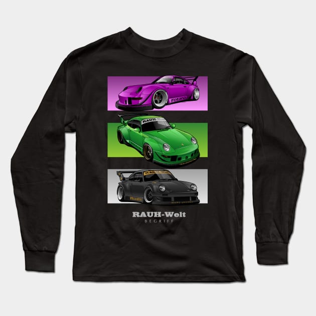 RWB - The Three Masterpiece Long Sleeve T-Shirt by rizadeli